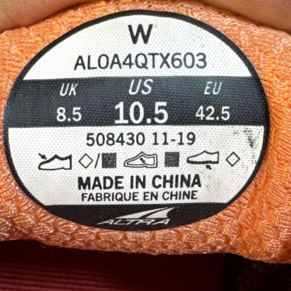 Altra Lone Peak 4.5 Running Shoes - Picture 8 of 8